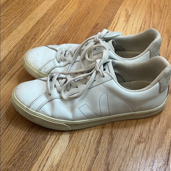Veja Esplar white leather sneakers size 9 - Picture 9 of 13